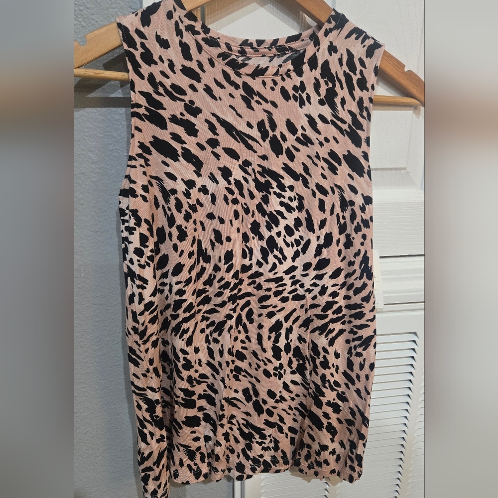 Nine West Animal Print Top